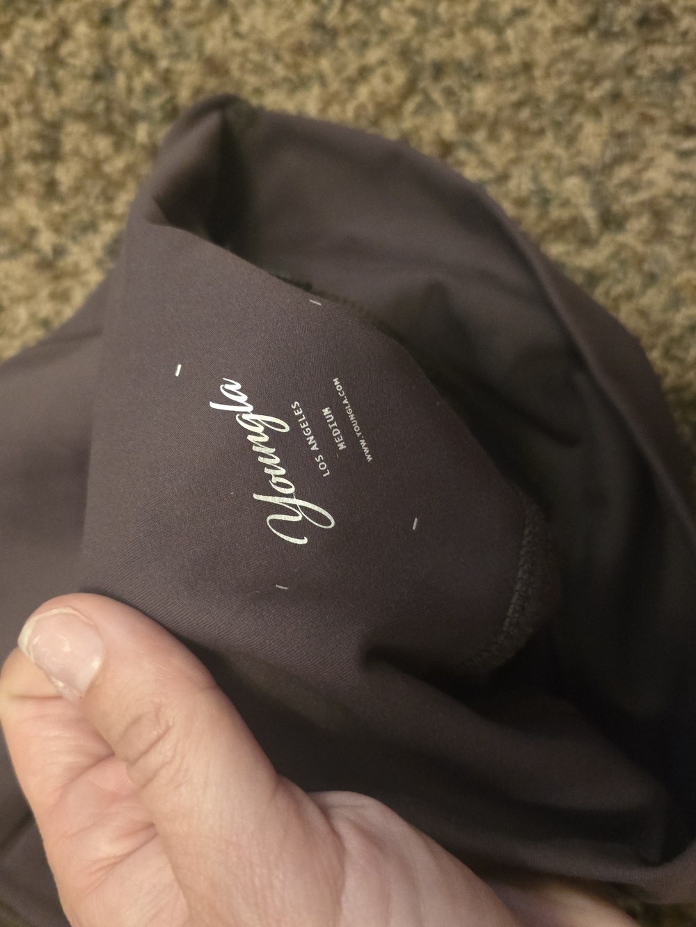 Youngla Dark Brown Active Shorts